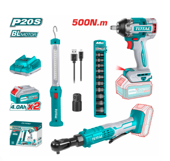 LLAVE IMPACTO + CHICHARRA 20V TOTAL (TOSLI240461) | SIRIAN