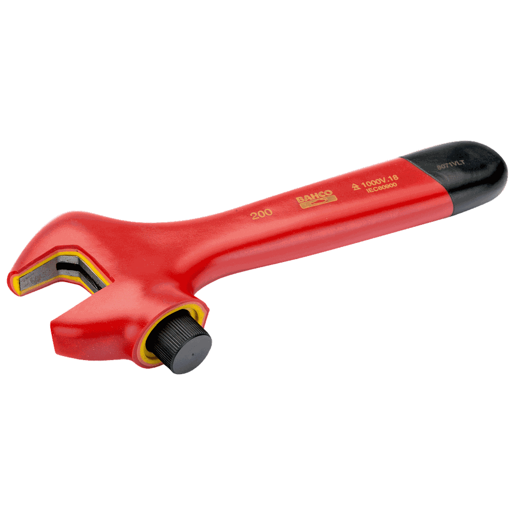 LLAVE REGULABLE AISLADA 1000V 8 BAHCO (8071V)