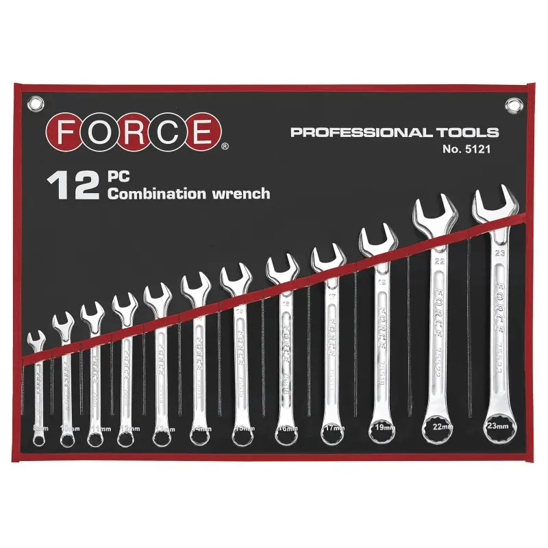 JUEGO LLAVES PUNTA CORONA 8 A 23 FORCE (5121C)