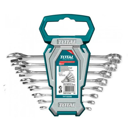 JUEGO LLAVES PUNTA CORONA 6 A 19 MM TOTAL (THT102286)