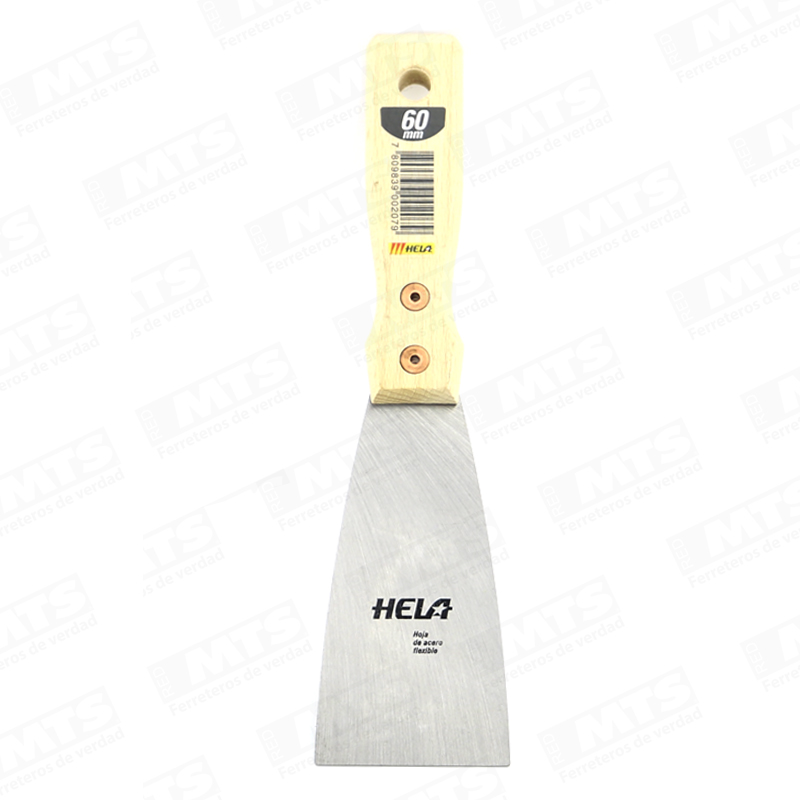 ESPATULA ALBAÑIL 60 MM HELA