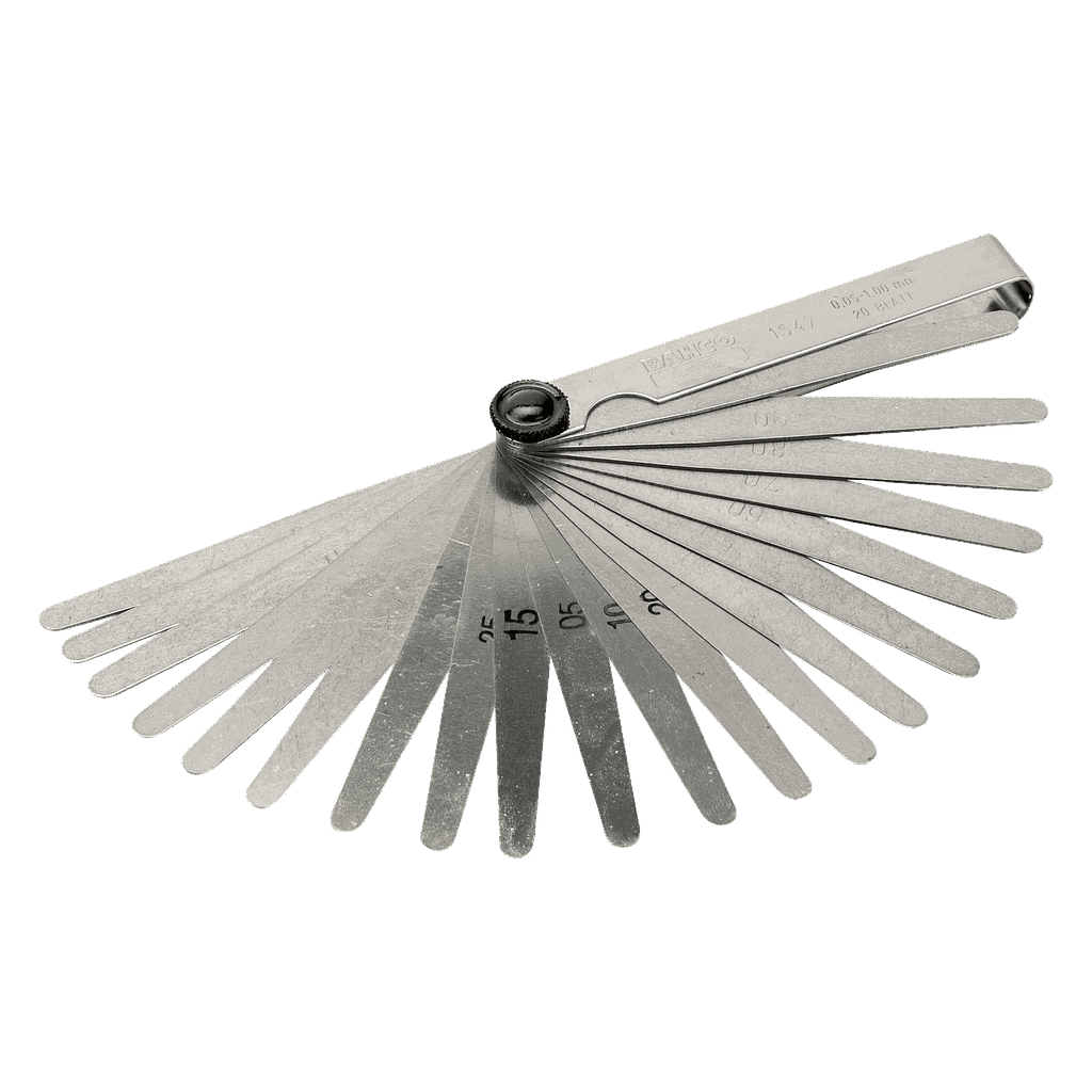 FEELER 26 HOJAS 0.05 MM-1.00 MM BAHCO (1547)