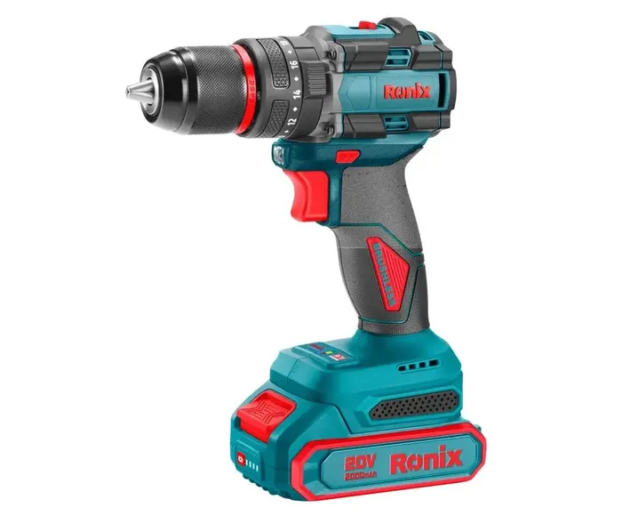 TALADRO PERCUTOR 20V +2B+C+M (8670) - RONIX