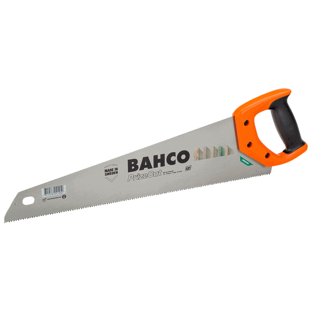 SERRUCHO CARPINTERO TEMPLADO 22 BAHCO (NP-22-U7/8-HP)