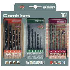 JUEGO DE BROCAS TM5+TM6+TSS5 COMBISET (ALPEN)