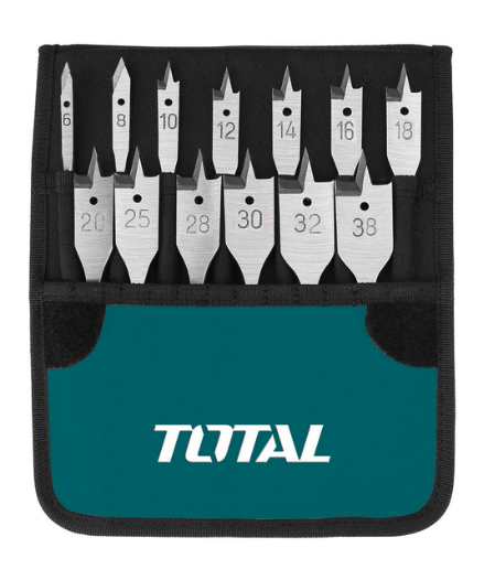 JUEGO DE BROCAS PALETA 13 PZS TOTAL (TACSD70131)