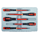 JUEGO DESTORNILLADOR ERGO 7 PZA (BE-9888S)