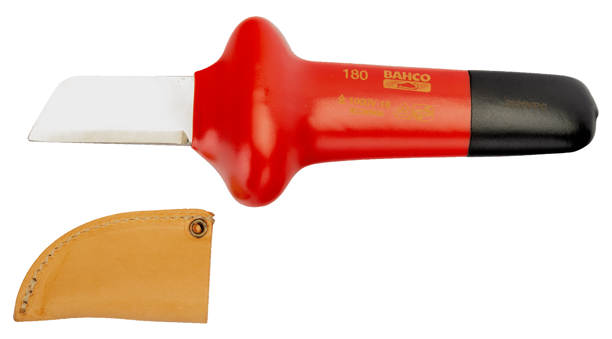 CUCHILLO ELECTRICISTA 1000V BAHCO (2820VP)		