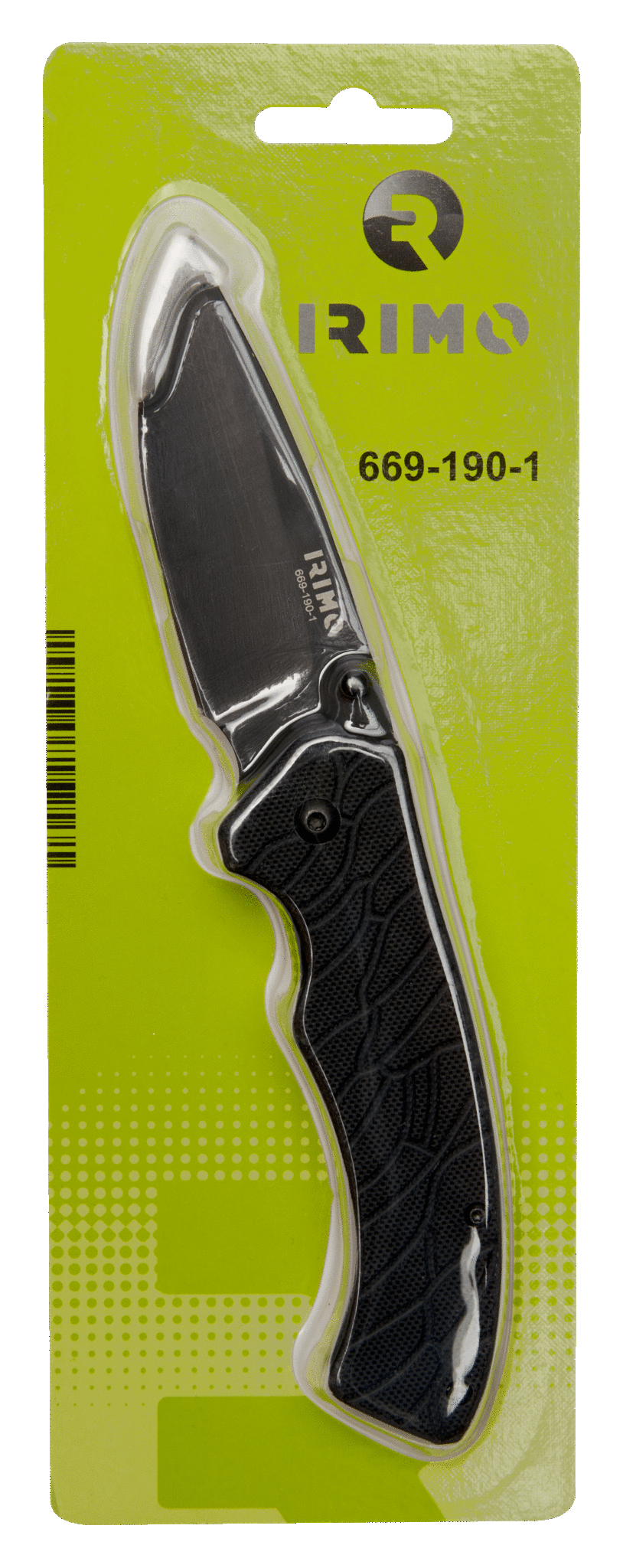 CUCHILLO PLEGABLE MANGO NEGRO IRIMO (669-190-1)