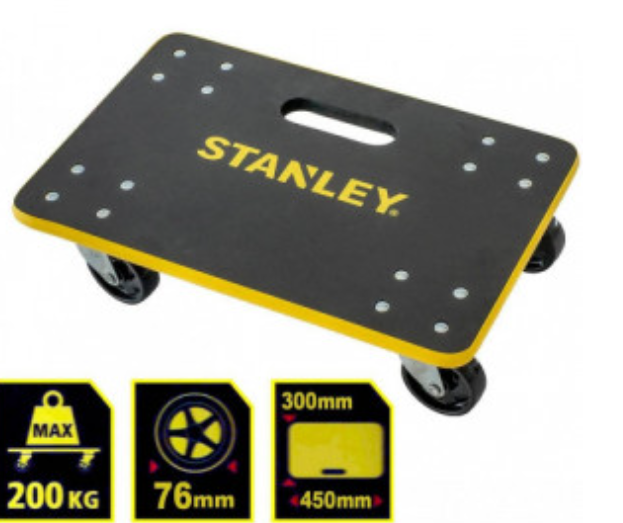 CARRO DE CARGA PEQUEÑA 300x450 MM 200KG STANLEY (MS572)  