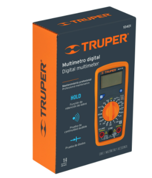 MULTITESTER DIGITAL PROFESIONAL TRUPER (MUT-33)