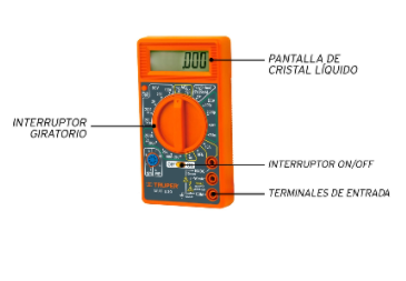 MULTITESTER DIGITAL INDUSTRIAL TRUPER (MUT-830)