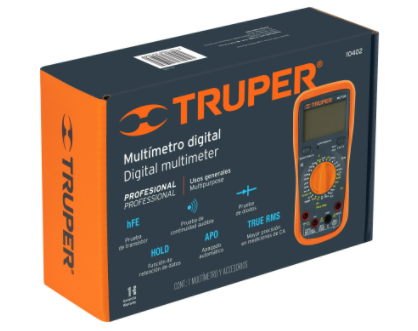 MULTITESTER DIGITAL PROFESIONAL TRUPER (MUT-39)