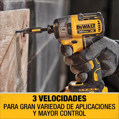 KIT TALADRO PERCUTOR + ATORNILLADOR IMPACTO 20V DEWALT (DCK223D2-B2)