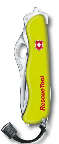 NAVAJA RESCUETOOL 111 MM 14 FUNCIONES FLUOR C/ETCH (0.8623.MWN) VICTORINOX