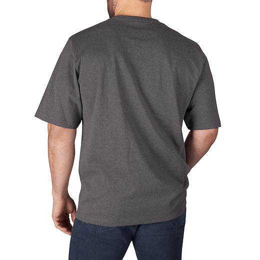 POLERA MANGA CORTA GRIS TALLA L MILWAUKEE (601G-L) 