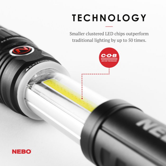 LINTERNA LED SLYDE 300 LUMENES NEBO (NB6525)