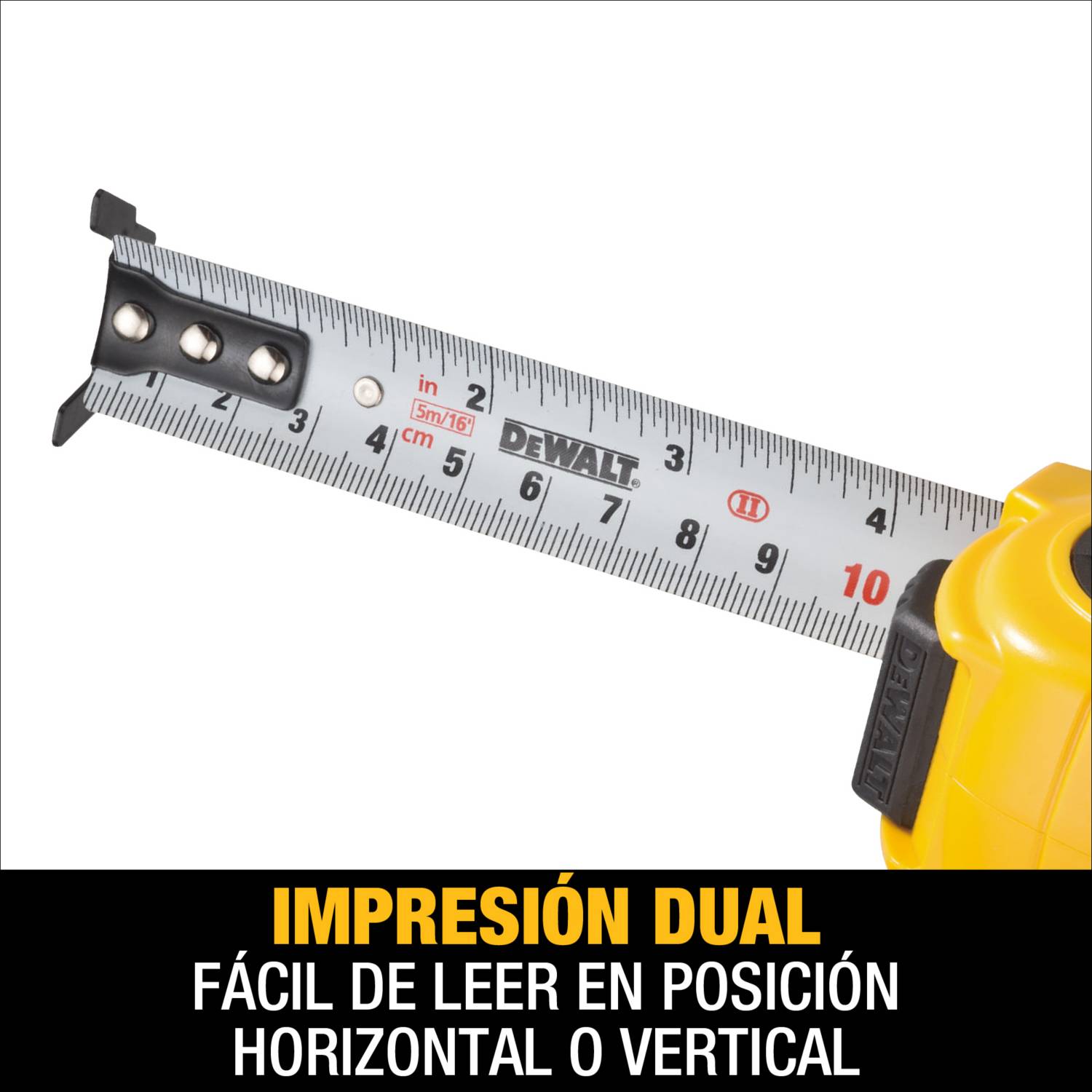 HUINCHA DE MEDIR 5 MTS DEWALT (DWHT34192L)