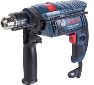 TALADRO PERCUTOR 13 MM 650W BOSCH (GSB 13 RE + 23 ACC)