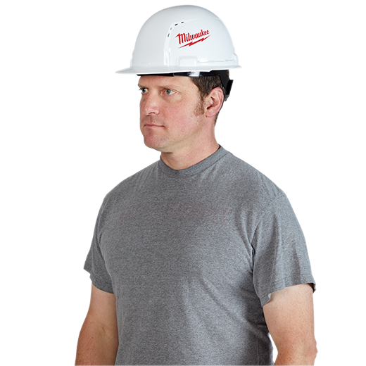 CASCO DE SEGURIDAD CLASE C BLANCO MILWAUKEE (48-73-1000)