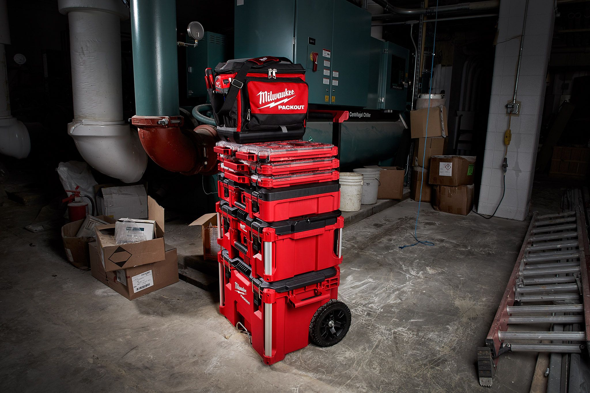 BASE PACKOUT COOLER C/ABRIDOR MILWAUKEE 48-22-8302