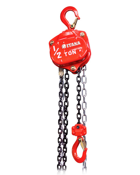 TECLE CADENA ROJO 0.5 TON 3 MTS KOBE