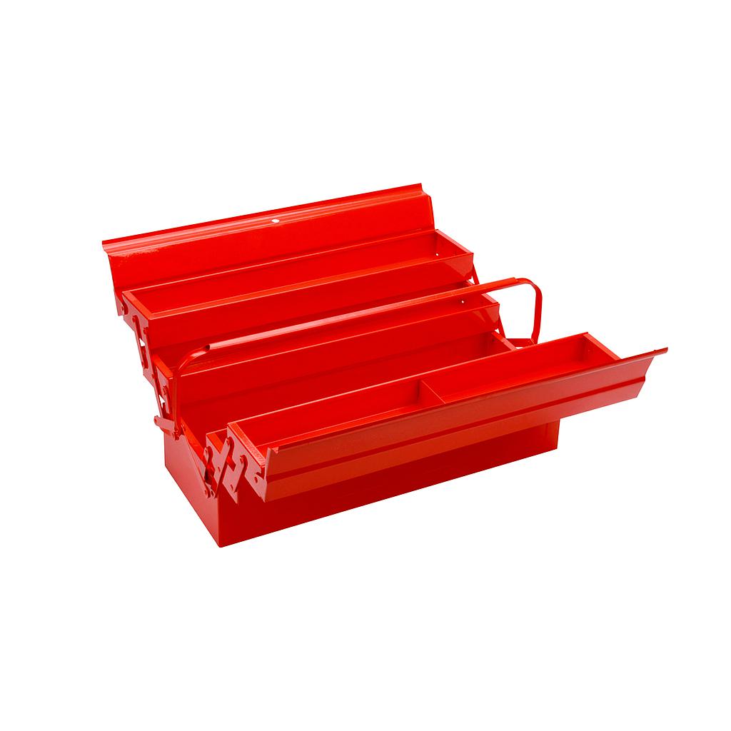 CAJA METALICA 5 CAJONES ROJO BAHCO (3149-RED)