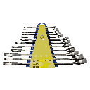 JUEGO DE LLAVES PTA CORONA 10 A 32 IRIMO (25-12-H)