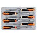 JUEGO DESTORNILLADOR DE GOLPE 6 PZA BAHCO (BE-9881TB)