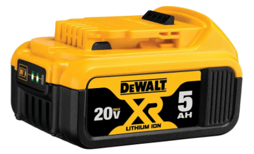 BATERIA ION DE LITIO 20V 5AH DEWALT (DCB205-B3)
