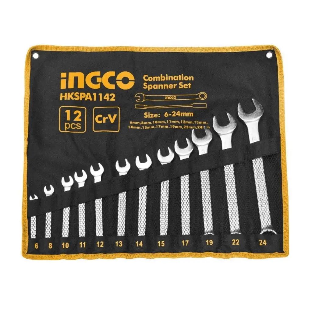 JUEGO LLAVES PUNTA CORONA 6 A 24 INGCO (HKSPA1142)