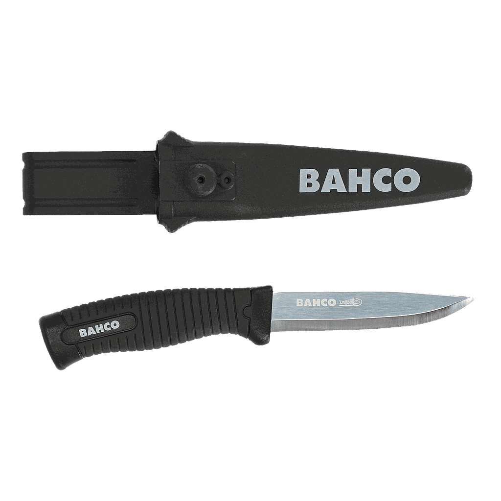 CUCHILLO ACERO INOX CON FUNDA KNIFE BAHCO (2446-BL)