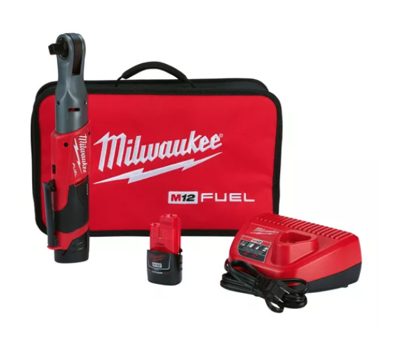 CHICHARRA 1/2" BATERIA M12 FUEL MILWAUKEE (2558-22) PROMOCION 6 OPEN