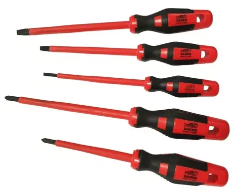 JUEGO DESTORNILLADOR 7 PZAS 1000V BAHCO (800IEC/7-RN) 