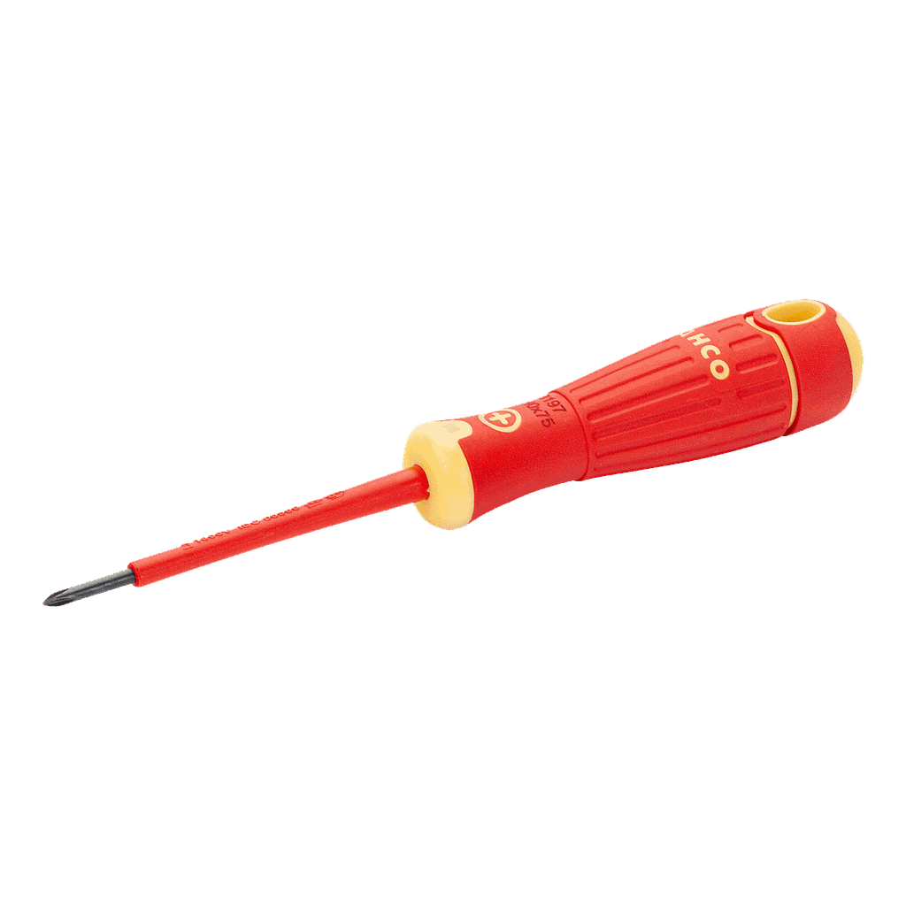 DESTORNILLADOR CRUZ AISLADO 1000V B197.000.075 PH0 BAHCO