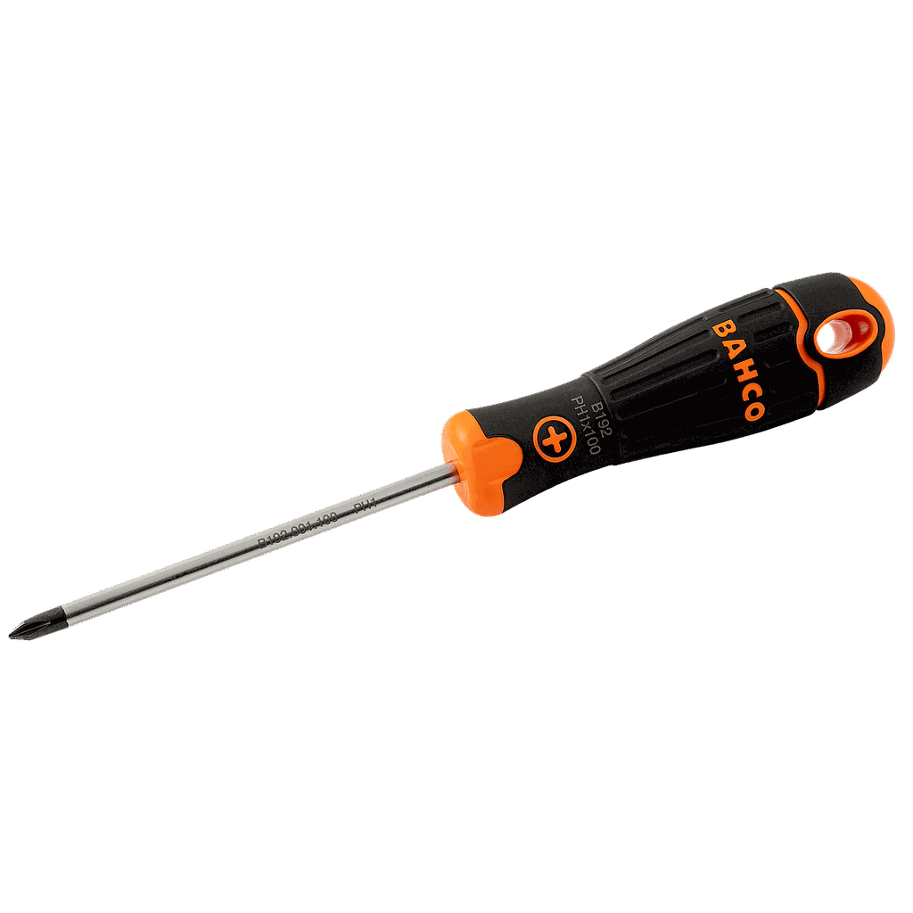 DESTORNILLADOR CRUZ B192 PH2x125 BAHCO