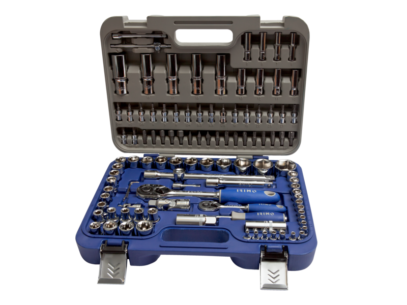 JUEGO DE DADOS DE 1/2 Y 1/4 108 PZAS IRIMO (129-108-4)