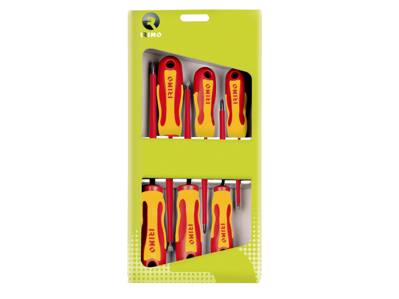 JUEGO DE DESTORNILLADOR 6 PZA 1000V IRIMO (459V-6-C)