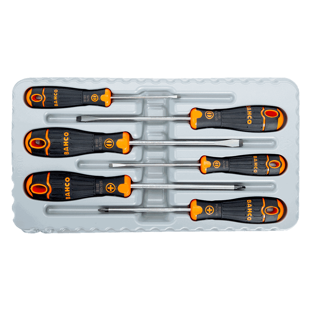 JUEGO DESTORNILLADOR 6 PZAS BAHCO (B219.006)