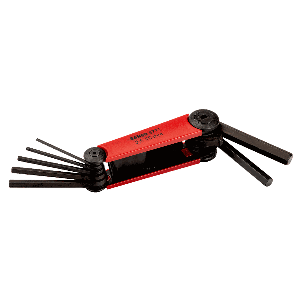 JUEGO LLAVES ALLEN 2.5-10 MM BAHCO (BE-9777)