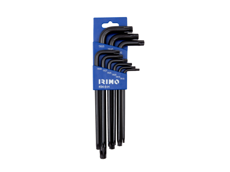JUEGO LLAVES TORX T1.5 A T10 9 PZAS IRIMO (454-9-H)