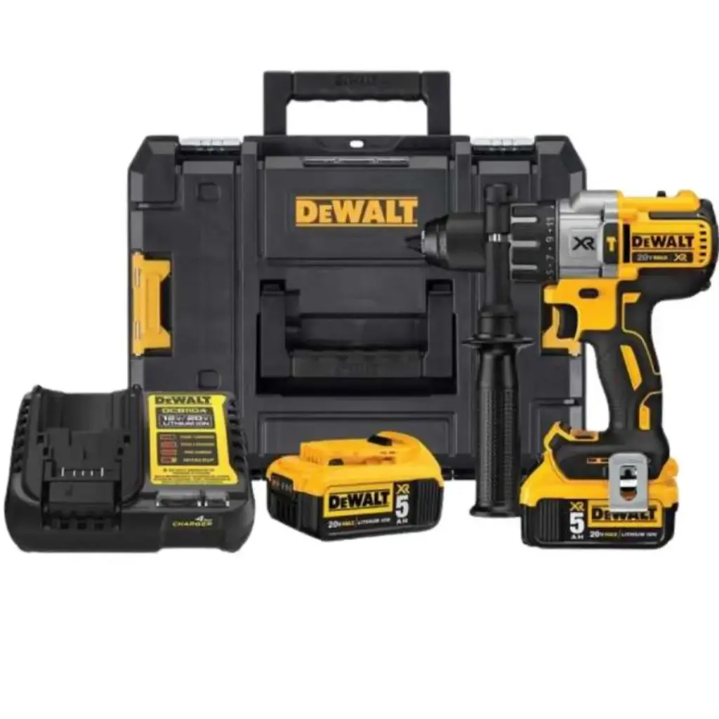 TALADRO IMPACTO PERCUTOR XR 96Nm 2 BAT 5,0Ah 20V DEWALT (DCD996P2T-B2)