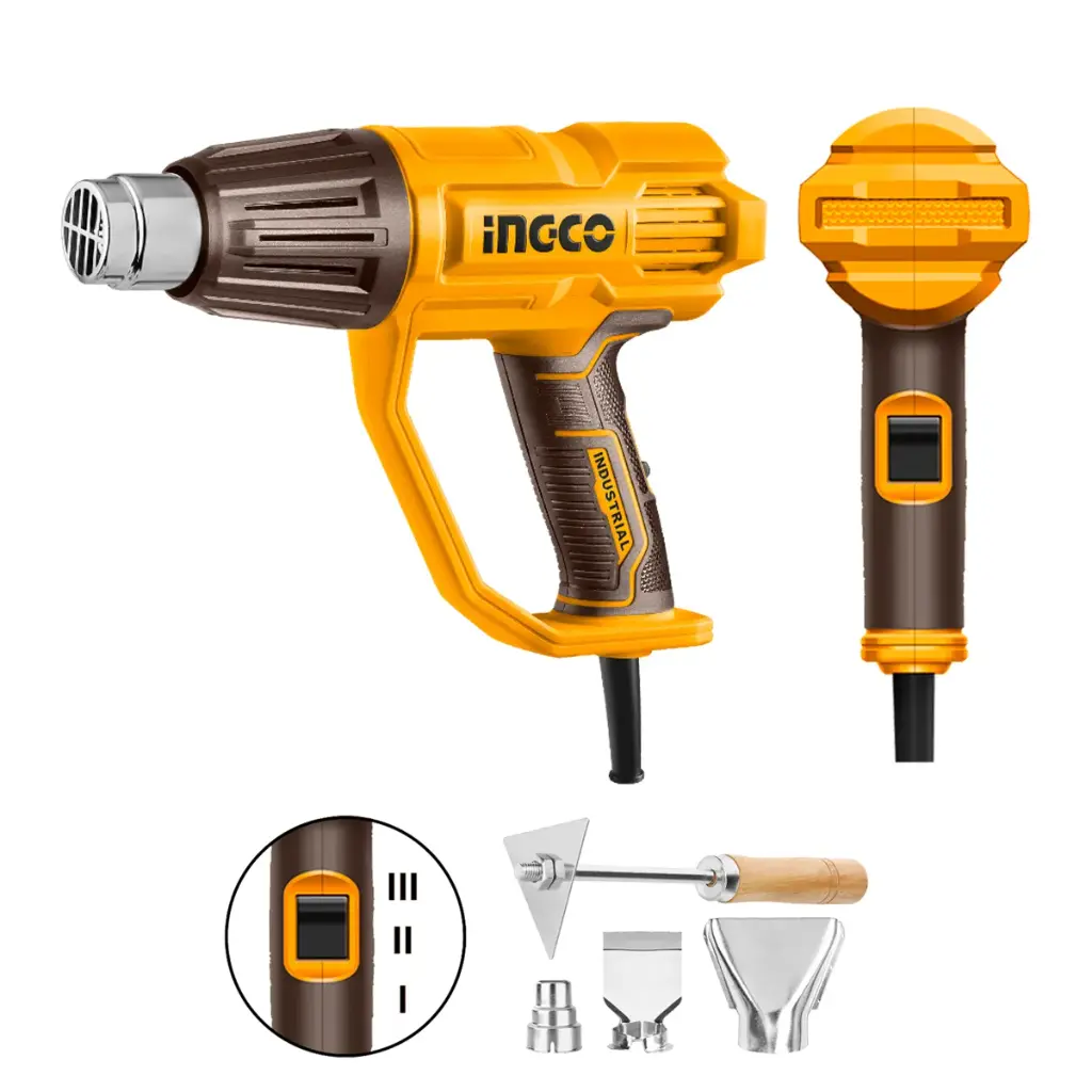 PISTOLA CALOR 2000W INGCO (HG200078)