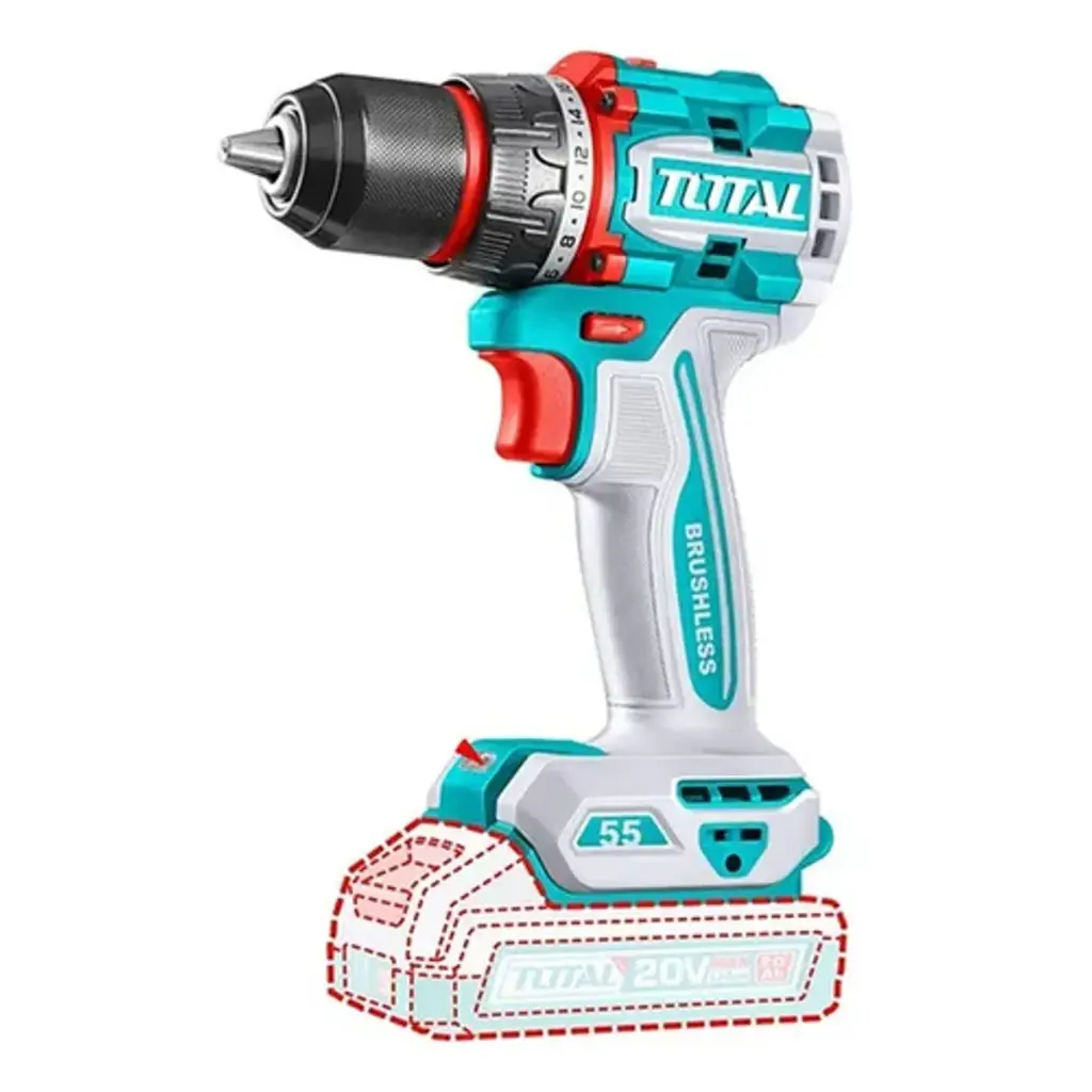 TALADRO ATORNILLADOR 20V S/B TOTAL (TDLI205581)