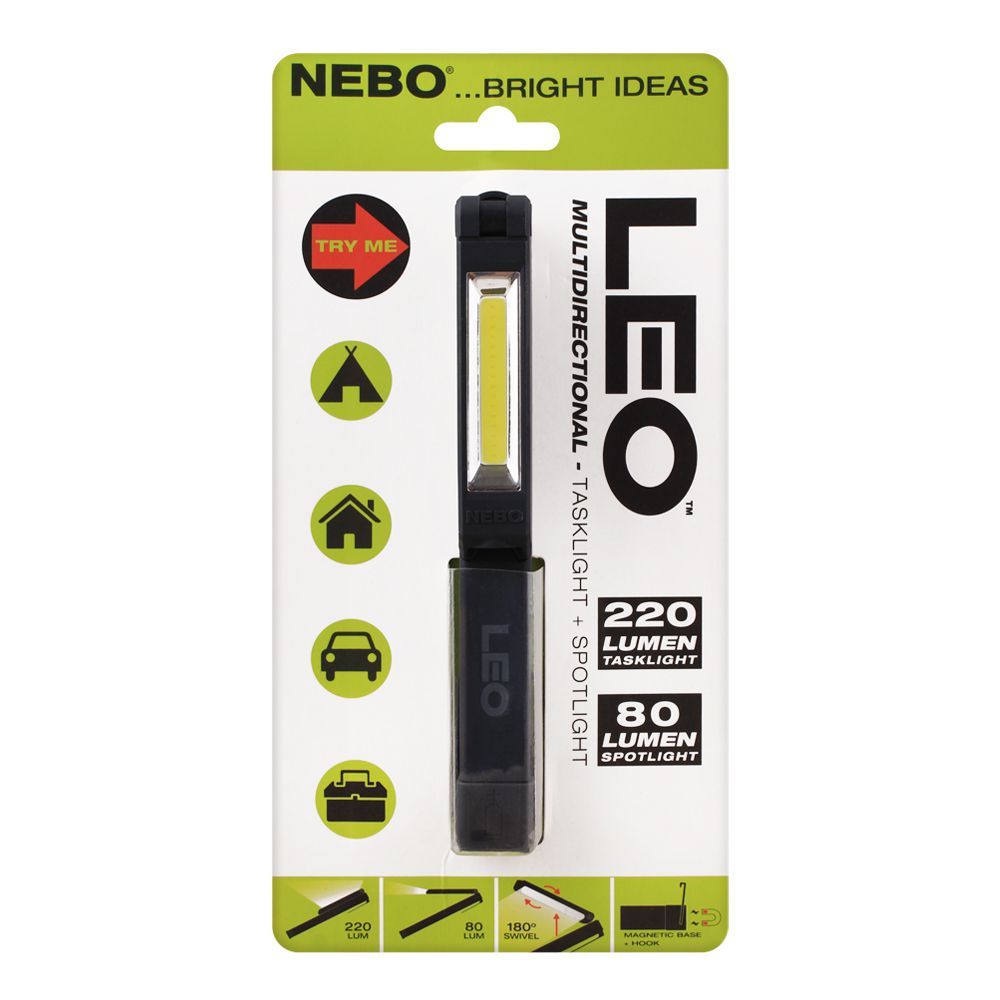 LINTERNA LED 220 LUMENES NEBO LEO (NB6657)