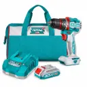 TALADRO ATORNILLADOR 20V + 1 BAT 2,0Ah + CARGADOR + BOLSO TOTAL (TDLI205581)