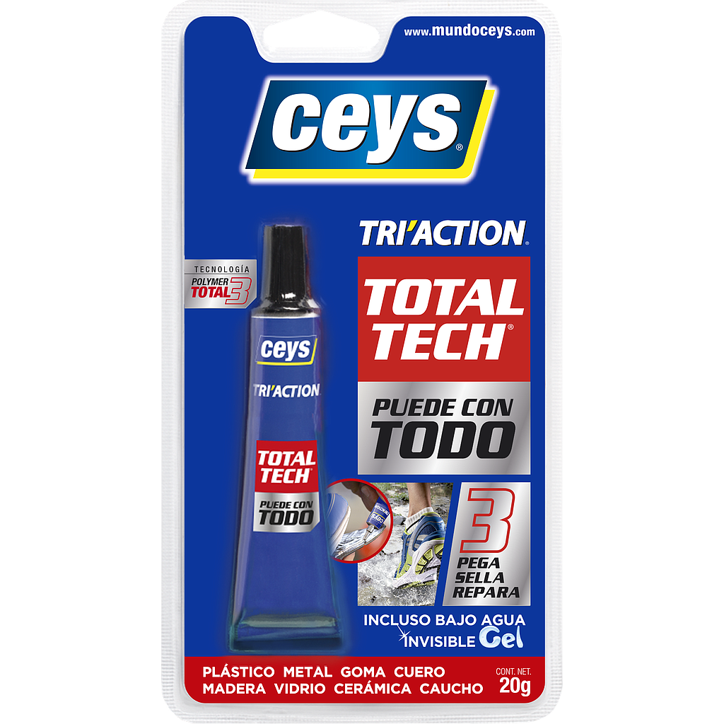 TOTAL TECH TRI ACTION 10 G CEYS