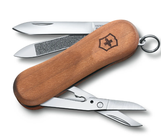 NAVAJA EVOWOOD 65 MM 5 FUNCIONES MADERA (0.6421.63) VICTORINOX