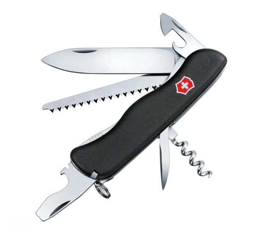 NAVAJA FORESTER 111 MM 12 FUNCIONES NEGRA (0.8363.3) VICTORINOX