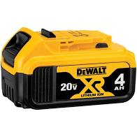 BATERIA ION DE LITIO 20V 4AH DEWALT (DCB204-B3)